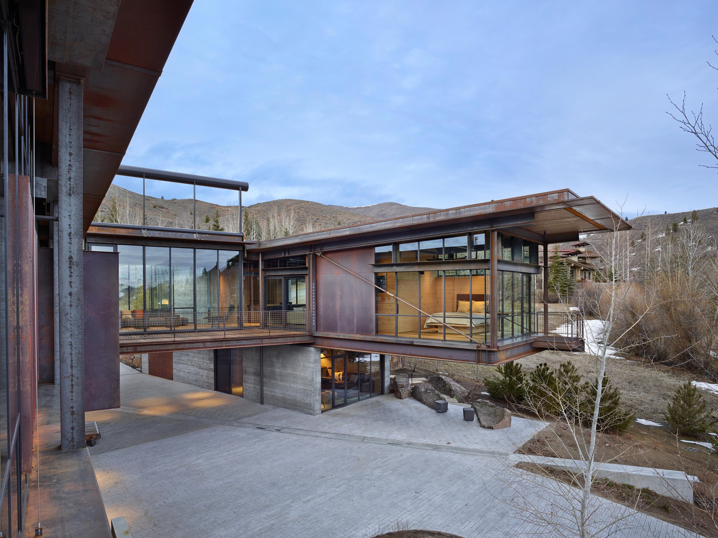 Rural Idaho Home Olson Kundig Lopes Dias Arquitetura